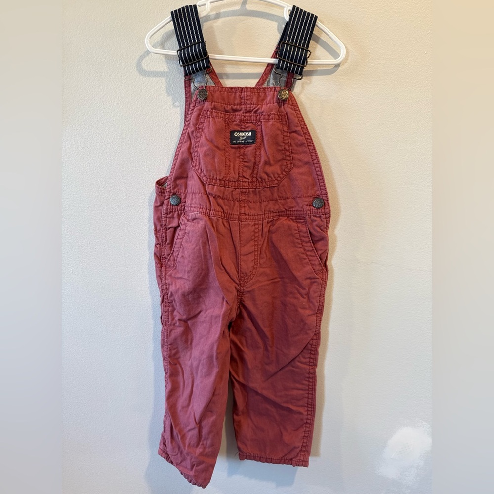 OshKosh B'gosh Red Overalls